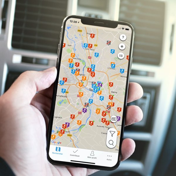Appen gjør det mulig enkelt å finne ut hvor du kan lade opp elbilen